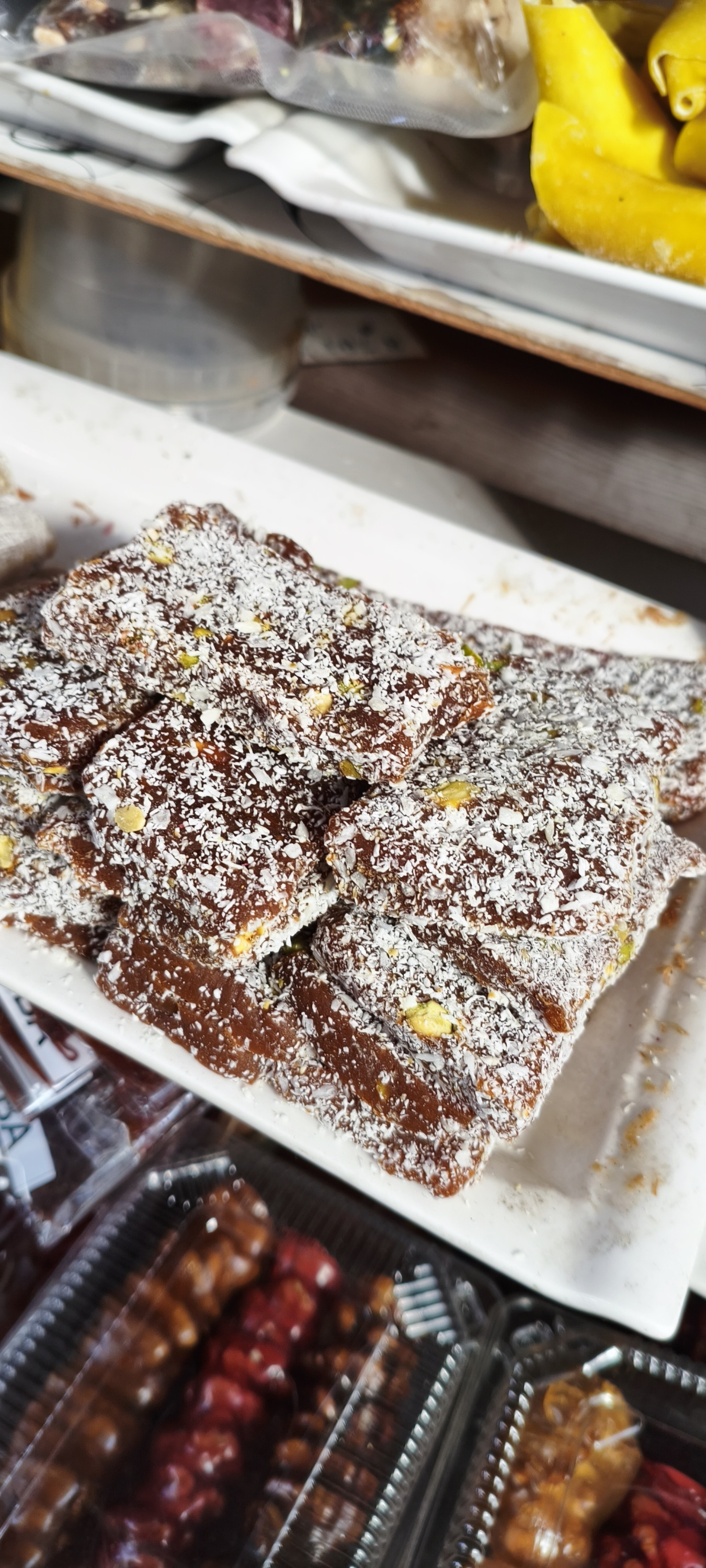 Пастила морковная с фисташкой. 1шт