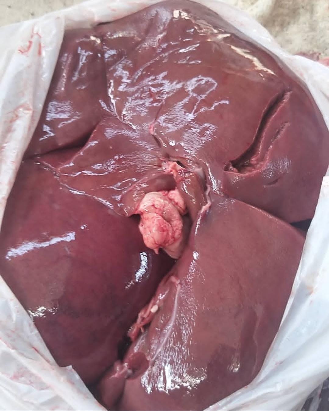 Печень свиная