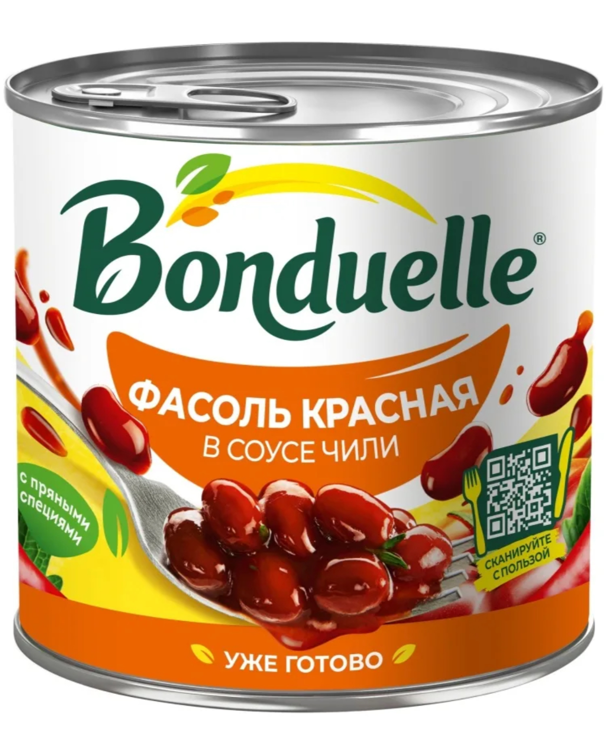 Фасоль красная «Bonduelle» в соусе Чили 400гр