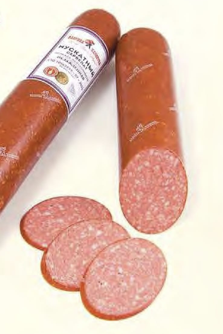 Колбаса сервелат мускатный. 300гр