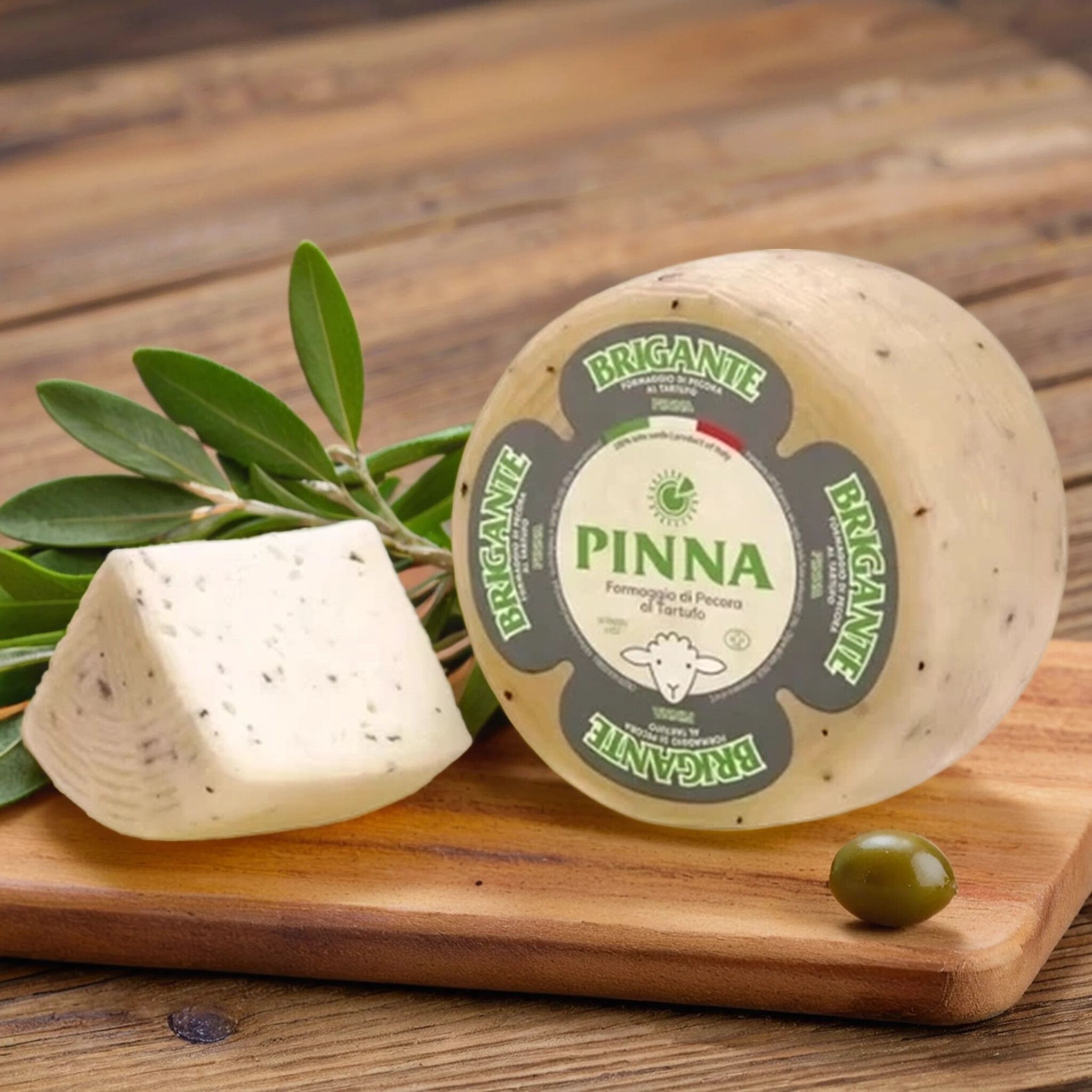 Сыр овечий (pinna brigante с трюфелем). 150гр