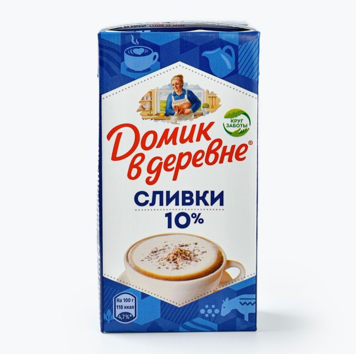 Сливки «Домик в деревне» 10%