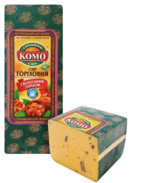 Сыр Комо ореховый полутвердый. 200гр