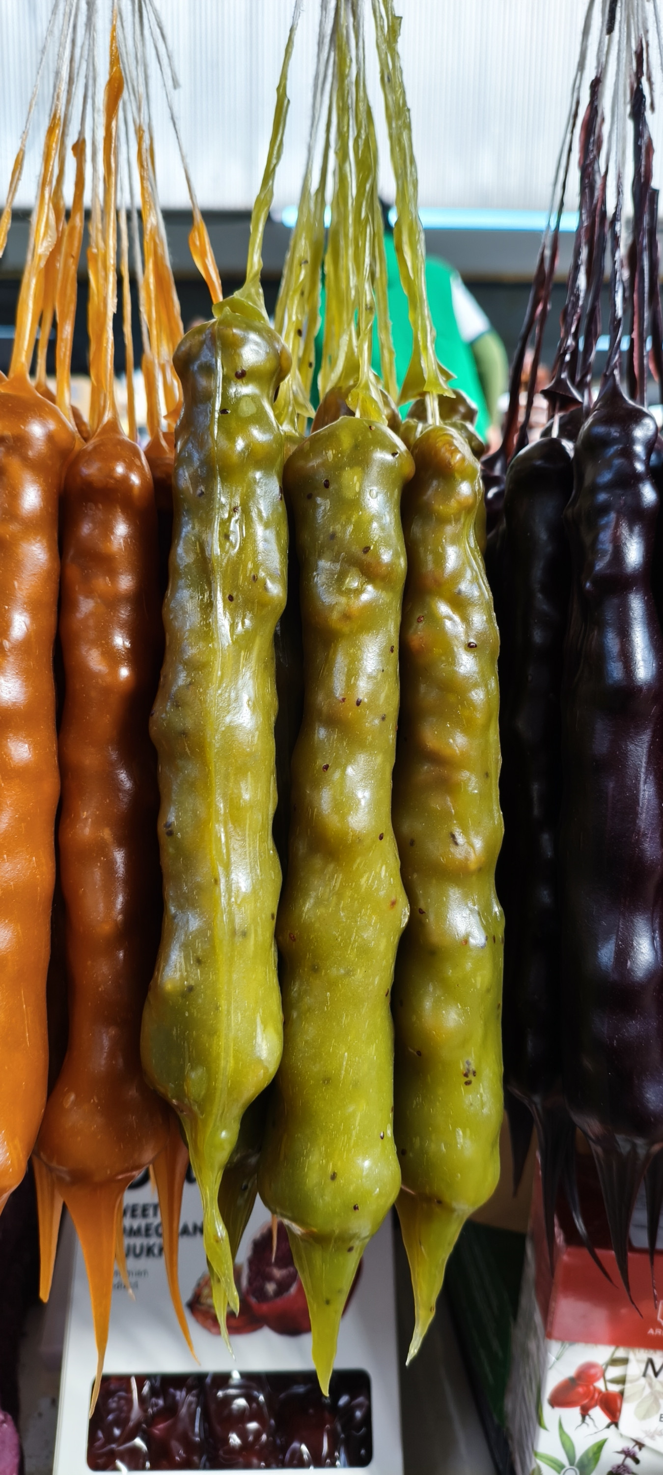 Чурчхела грецкий орех (киви). 1шт