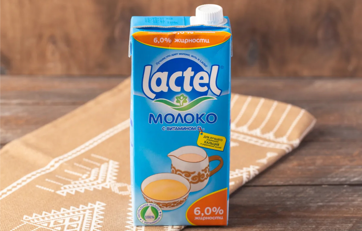 Молоко Lactel 6,0%
