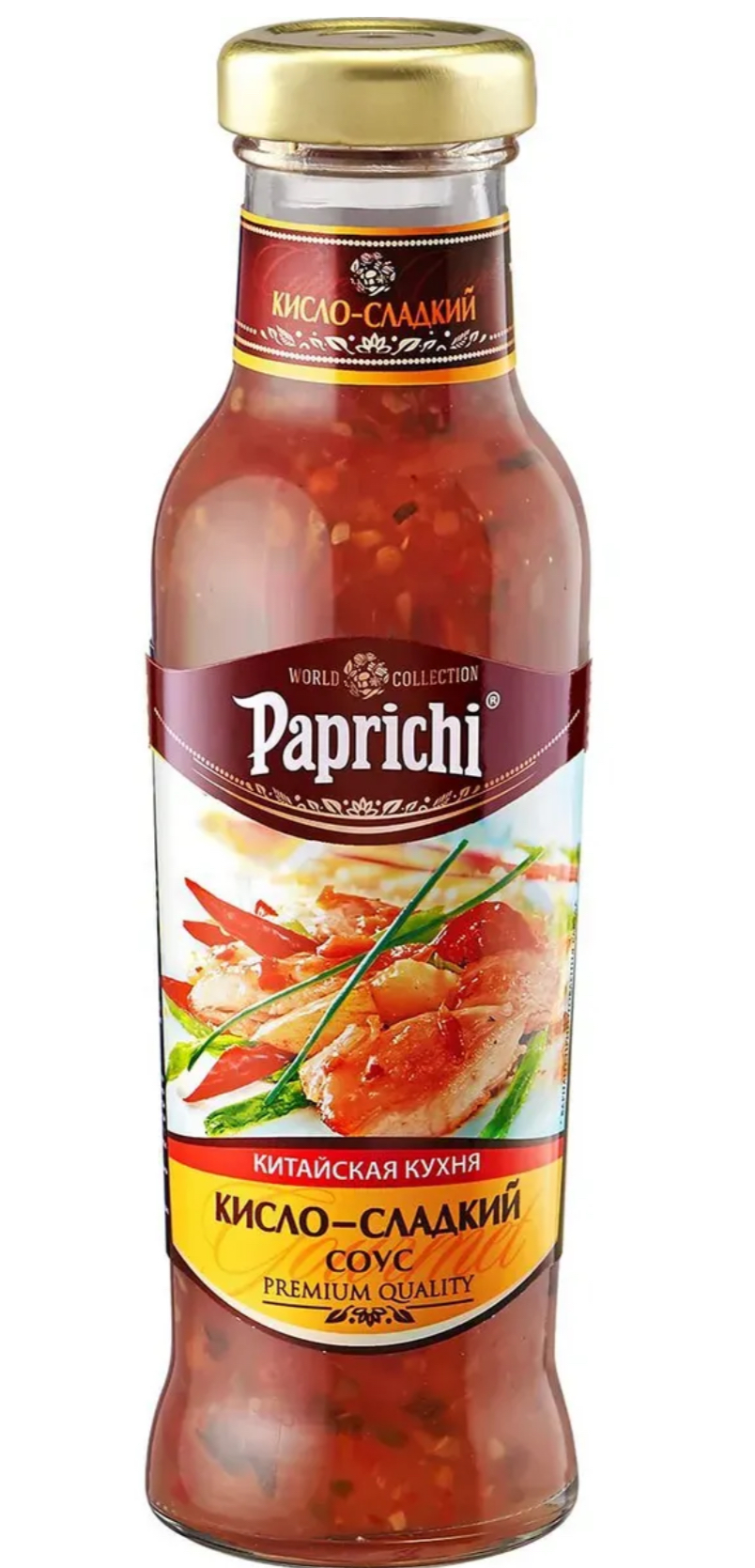 Соус «Paprichi» кисло-сладкий 310 мл