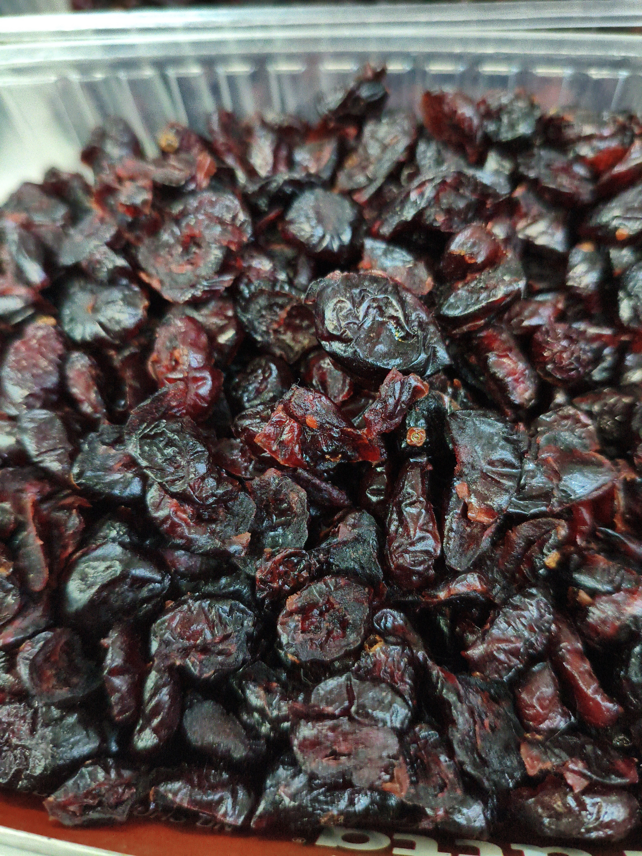 Сушёная клюква вес