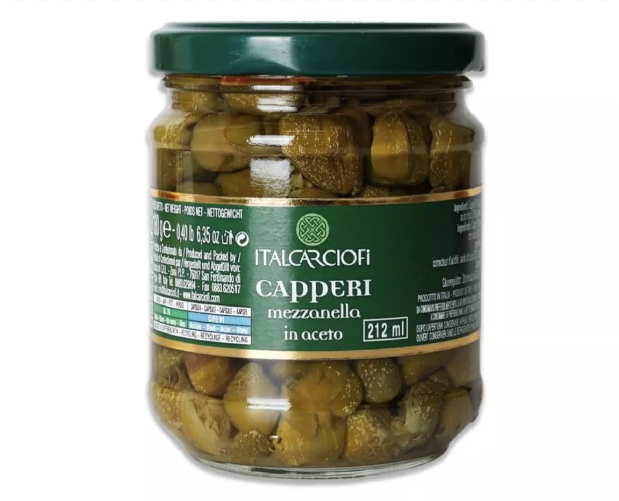 Каперсы «italcarciofi» 212мл