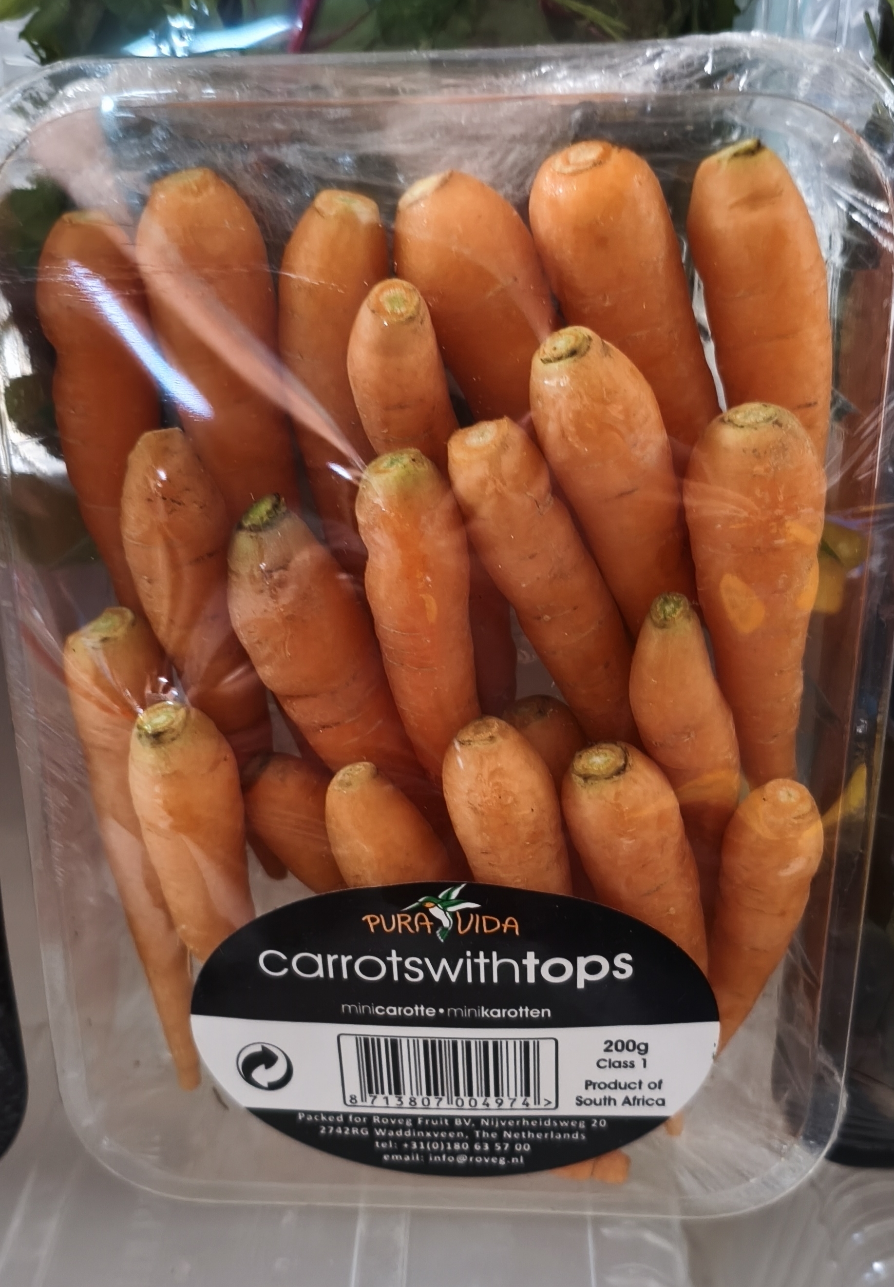 Морковь бэби.200гр(упаковка)