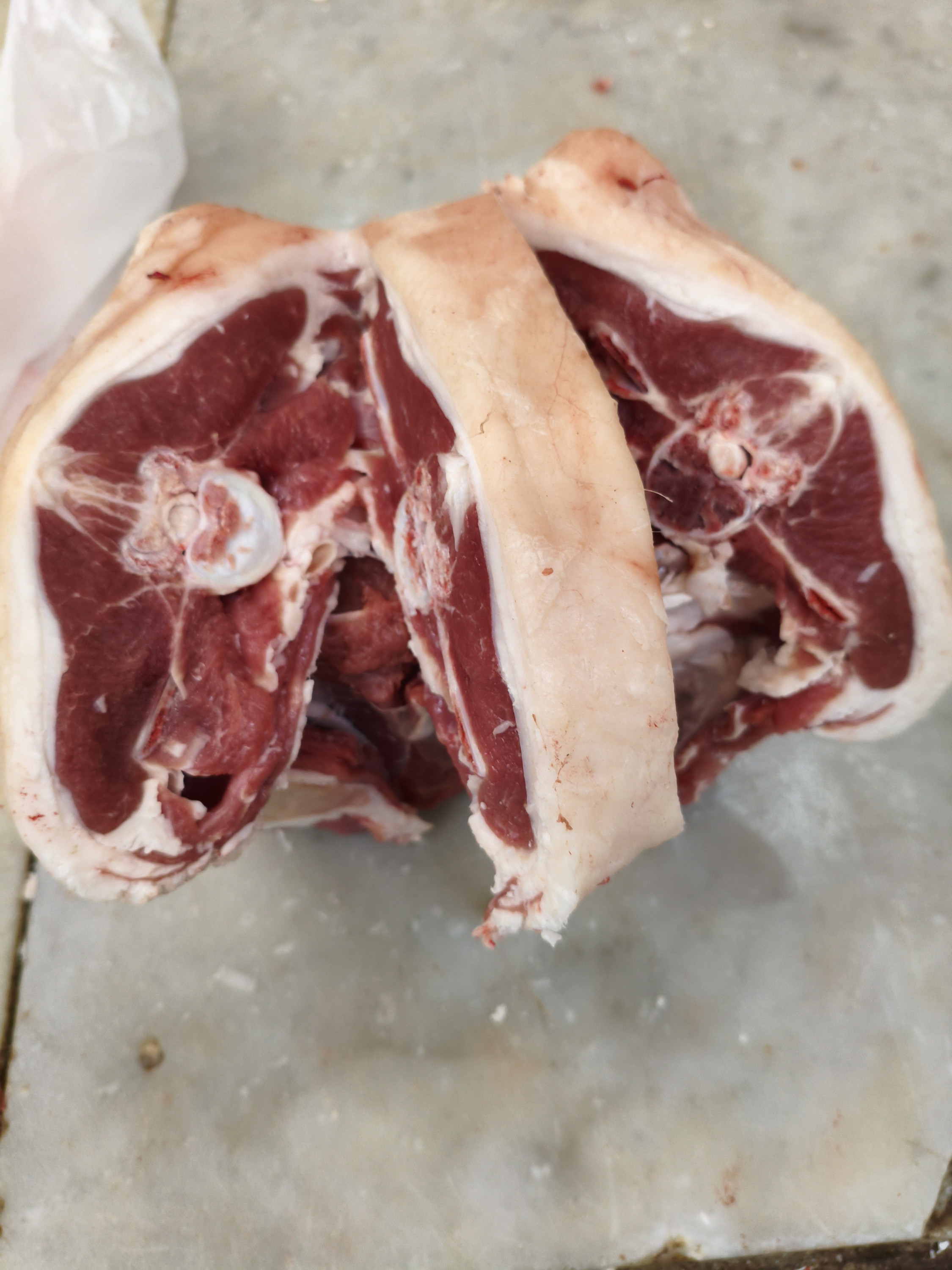 Баранина Поясница. Рубленая и не рубленая