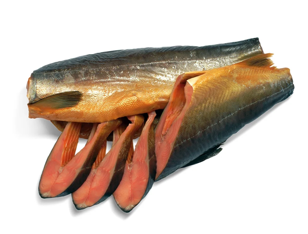 Горбуша холодного копчения малосольная от 400гр