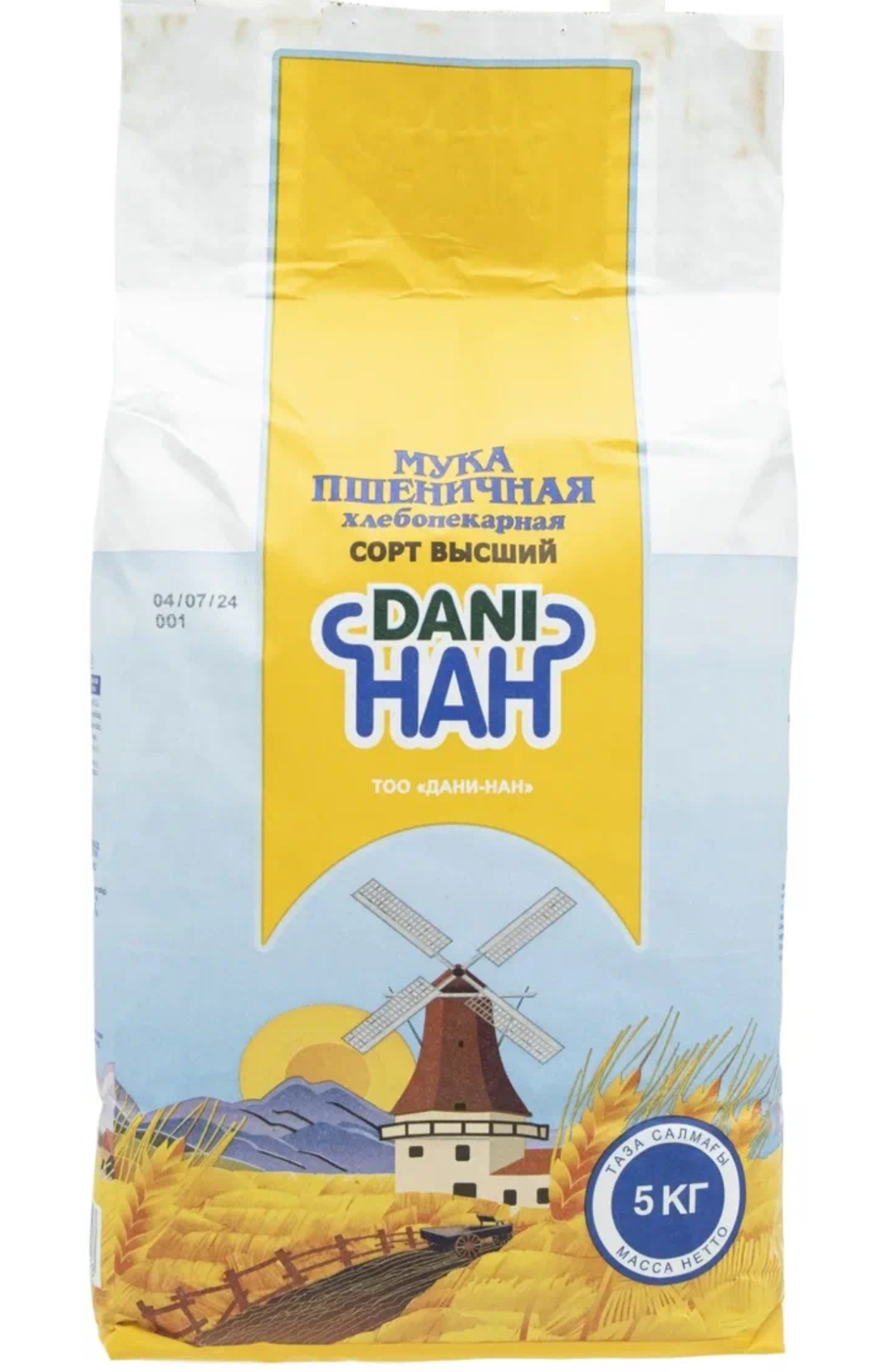 Мука «DANI HAH» высший сорт 5кг